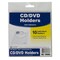 C-Line Products SelfAdhesive CD Holder, 5 13 x 5 23, 10PK Set of 5 PK, 50PK 70568-BX - alternate 2